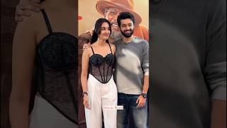 Gadar2 Jodi Simrat Kaur And Utkarsh Sharma Spotted In City
