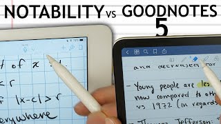 Goodnotes 5 Vs Notability Ultimate Ipad Note Experience?