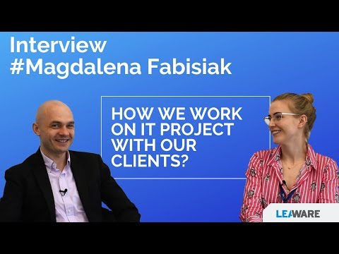 How we work on IT project with our clients? - Interview with Project Manager Magda Fabisiak