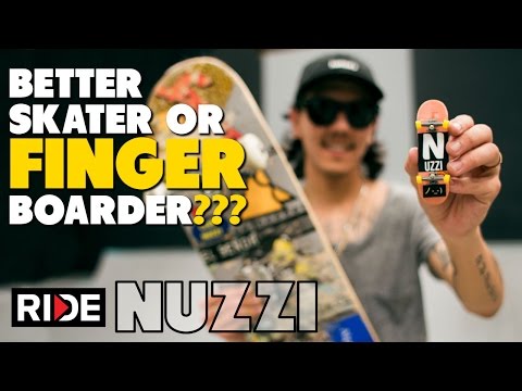 Spencer Nuzzi...Better SKATEboarder or FINGERboarder???