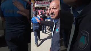 Erciş Belediyesi Zabıta Ekiplerinden Kaldırım İşgaline Geçit Yok