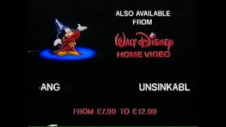 Walt Disney Home Video Uk Vhs Promo 1989 Closing