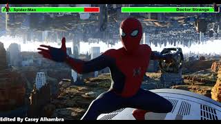 Spider-Man Vs. Dr. Strange With Healthbars