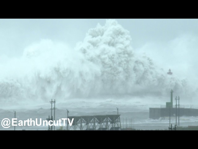 Biggest Crashing Waves Ever Filmed?! - Video
