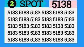 Hidden 5138 Number Puzzle That Will Blow Your Mind Spot It