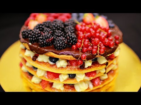ТОРТ СКАЗОЧНЫЙ МИЛЬФЕЙ С ЯГОДАМИ - ну, оОчень вкусный! ТОРТ СКАЗОЧНЫЙ МИЛЬФЕЙ С ЯГОДАМИ - ну, оОчень вкусный!