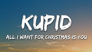 Kupid, Medusa - All I Want For Christmas Is You (Techno Remix) (Lyrics)