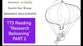 Tts Research Ballooning, 1959 Part 2