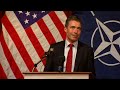 NATO Secretary General visits United States - Remarks to the Texas National Guard (w/subtitles)