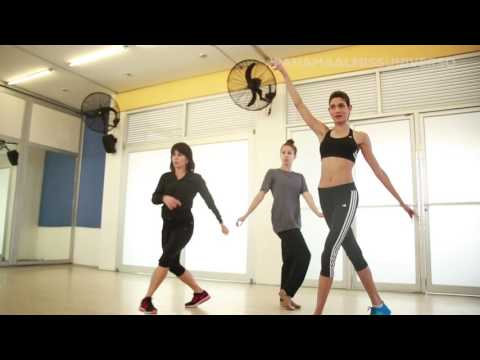 PRIMERA CLASE DE DANZA CONTEMPORÁNEA DE SEÑORITA PANAMÁ EN CADEMIA STEPS