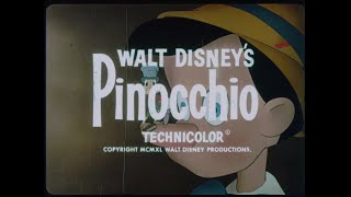 Pinocchio - 1971 Reissue Trailer 35Mm 4K