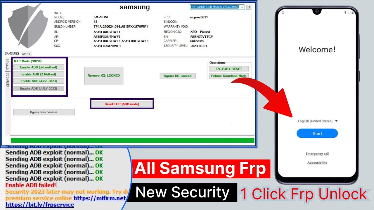 Samsung Frp Bypass 2024 ADB Enable Fail Android 13 12 11 Samsung Frp Bypass 2024 ADB Enable Fail Android 13 12 11