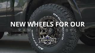 Ram 1500 Rebel On 18X9 Fuel D696 Covert Alloy Wheels