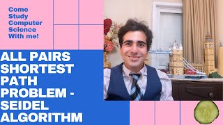 Come Study Computer Science With Me Apsp Problem And Seidel Algorithm With Fmm