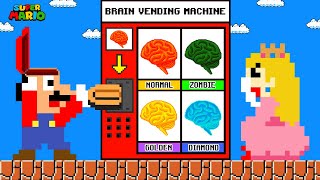 Mario Swaps Ideal Brain In Vending Machine Game Animation