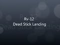 RV-12 Dead Stick Landing