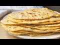 Tortitas de trigo, el pan rápido SIN levadura y SIN horno co...