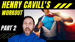 Henry Cavill's Superman Training CrossFit Football Workout. Part 2 #fitness #crossfit