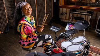 Simmons Titan 70 Electronic Drums | First Impressions and Demo with The Pocket Queen