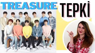Treasure Tepki̇ My Treasure- Orange- Going Crazy- Beautiful Kpop Tepki̇ Kpop Reaction