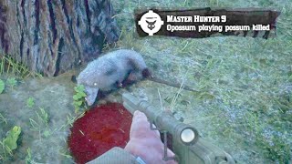 Master Hunter 9 Challenge Opossum Location Rdr2 Guide