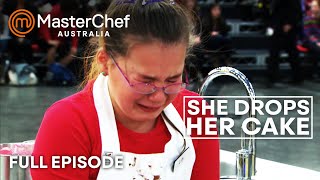 She Drops Her Cake In Junior Masterchef Australia S02 E03 Full Episode Masterchef World