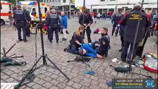 Angriff Auf Michael Stürzenberger Teil 2 Nach Dem Attentat -Discriminator-Sperrerteil1 Bei Vk