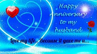 Recent Happy Anniversary wishes for husband/ whats app status