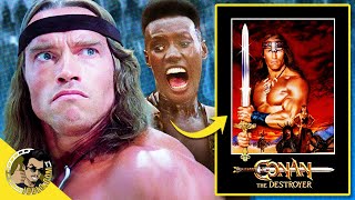 Conan The Destroyer Arnold Schwarzeneggers Pg-Rated Barbarian