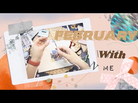 February Plan with Me ตัดแปะสุดติสท์ (ENG CC available)