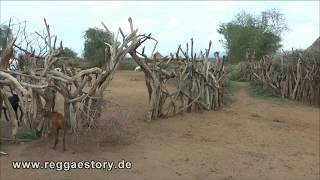Hamer Village Geria Near Turmi - Ethiopia - 08.06.2019