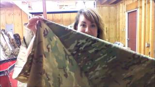New Fabrics Multicam Cordura & Abu Poly Cotton Twill