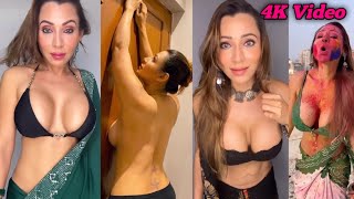 Karishma Kar Hot Reels Instagram High Saree Fashion Concept Karishma Kar Hot Fashion Look
