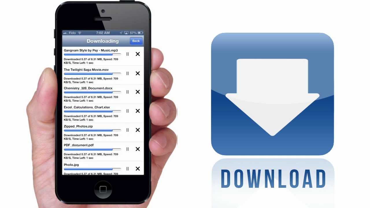 find downloaded files on iphone