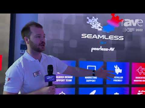 ISE 2022: Peerless-AV Discusses SEAMLESS Kitted Mounting Systems, Universal Trim Kit for dvLED Walls