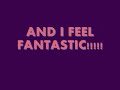 i feel fantastic lyrics