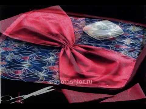 Мастер класс подушки бант