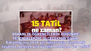 Sömestr Tatili Ne Zaman? 15 Tatil Ne Zaman Başlayacak? Işte Meb Iş Takvimi