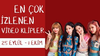 En Çok İzlenen Video Klipler 25 Eylül - 1 Eki̇m 2020 - Şafak Karaman