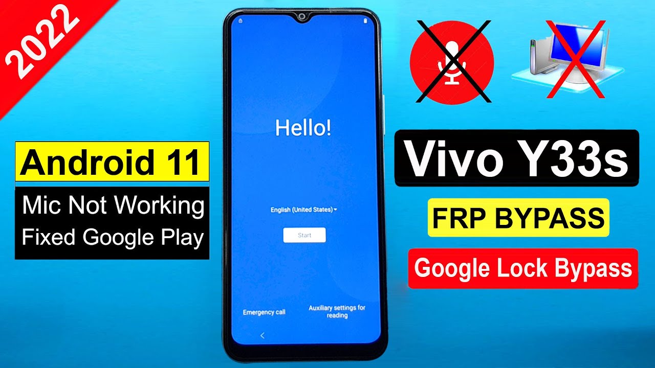 Vivo Y33s FRP Bypass Android 11 || Vivo Y33s Google Vivo Y33s FRP Bypass Android 11 || Vivo Y33s Google