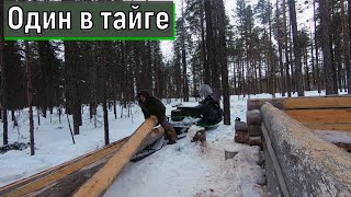 Разборка И Перевозка Зимовья. Грузовые Сани Для Снегохода.