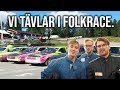 VI TÄVLAR I RIKTIGT FOLKRACE. (KROCKVARNING)