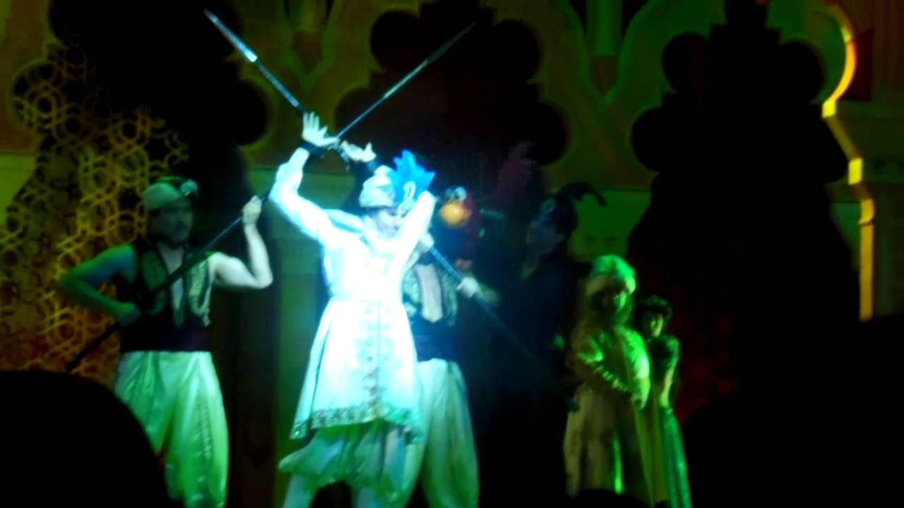 Disney's Aladdin a Musical Spectacular - Al and Genie, Prince Ali ...