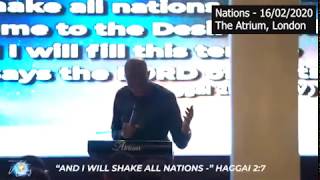Clear prophecy in February 2020 by Pastor Tobi at SPAC Nation about the virus and next world events