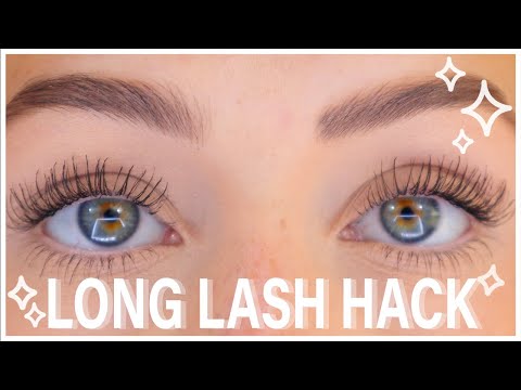 LONG LASH HACK! - YouTube