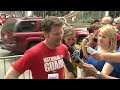 Dale Earnhardt Jr. doing donuts in downtown Chicago!