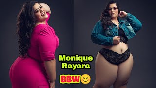 Monique Rayara Brazilian Bbw Plus Size Model Curvy Chubby Body Positive Short Bi