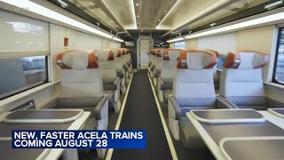 Amtrak To Debut New, Faster Acela Trains Along Northeast Corridor At End Of August