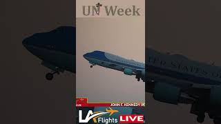Air Force 1 Surprise Take-Off