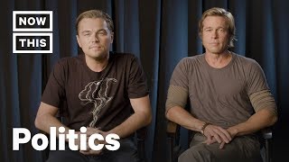 Leonardo DiCaprio and Brad Pitt on What's at Stake in the 2018 Midterms | NowThis